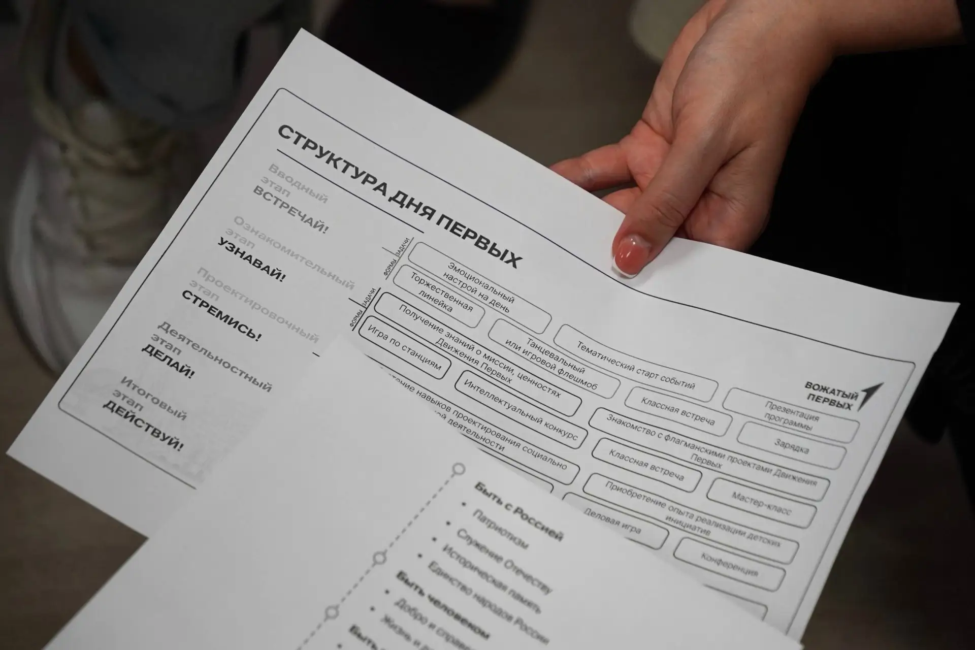 Единая команда Первых: подготовка вожатских команд 🤝  В региональном отделении Движения Первых Красн