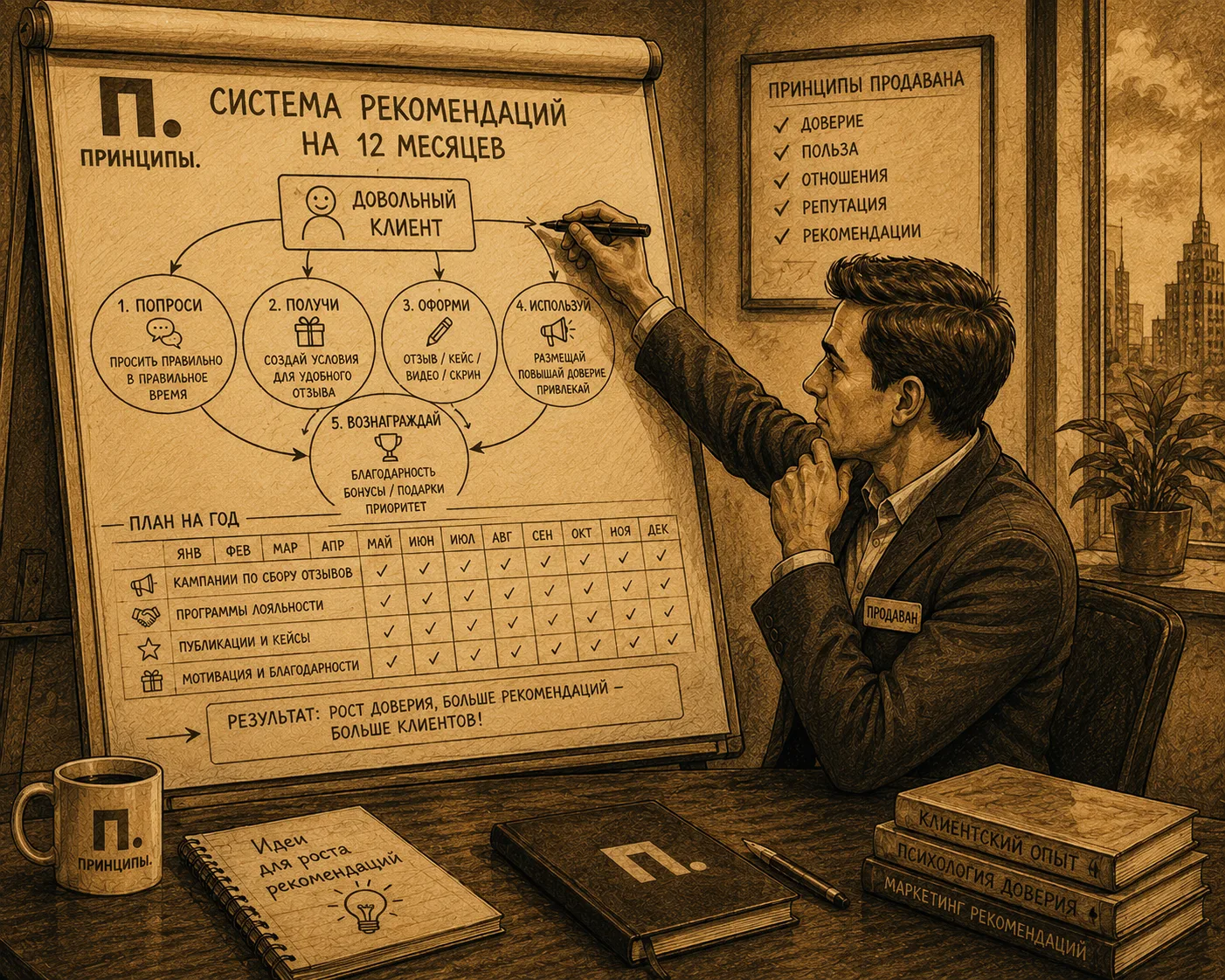 П. Система рекомендаций на год: как сделать их постоянным источником продаж
