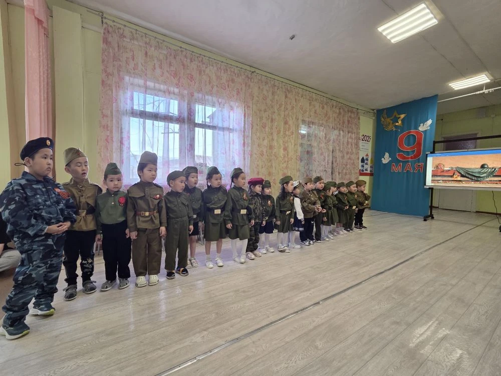В детском саду прошло мероприятие посвященные 81-летней годовщине великой победы