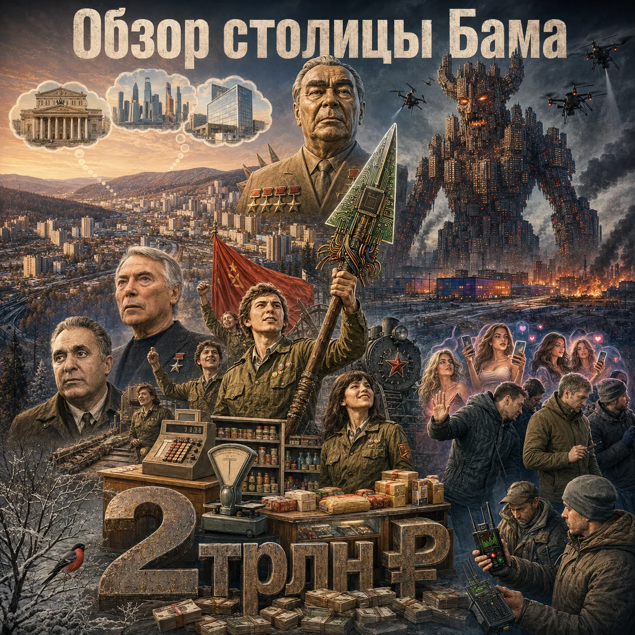 Обзор величайшей стройки СССР. Кто такие отрицатели? Ад Бескудона. Зачем детектор дроно...