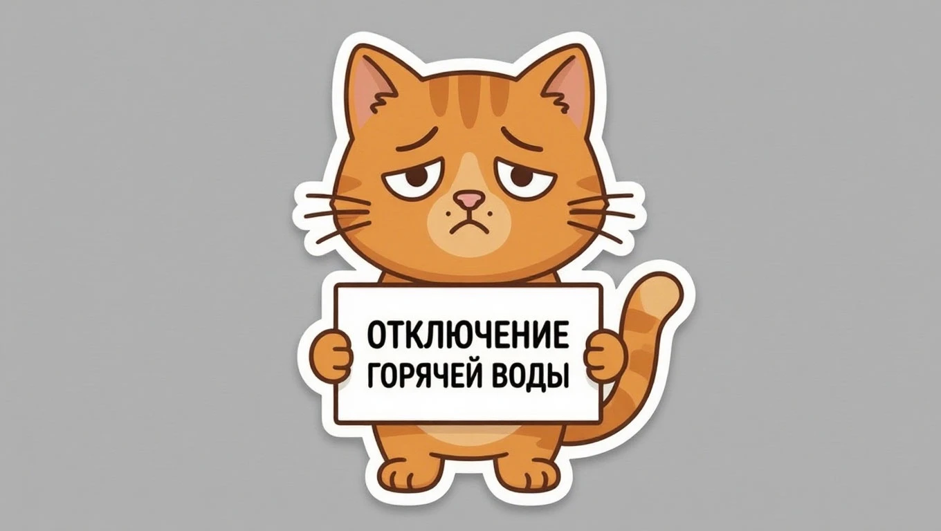 ⚠️ ВРЕМЕННОЕ ОТКЛЮЧЕНИЕ ГОРЯЧЕЙ ВОДЫ 30 СЕНТЯБРЯ