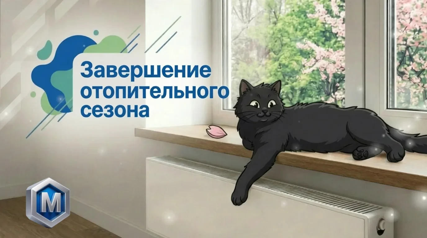 💭 Сегодня мы официально завершаем отопительный сезон 2025/2026!

В соответствии с постановлением ад