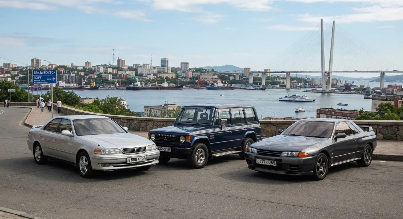 🚗 Настоящий JDM-бум: в Россию массово везут японские авто 90-х