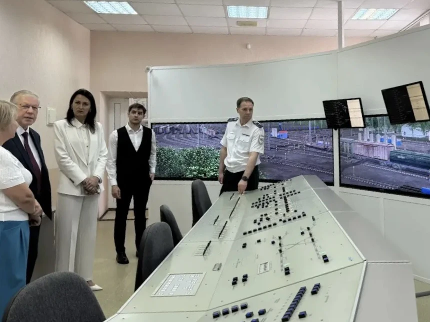 2 и 3 июля на площадках Самарского колледжа железнодорожного транспорта работала делегация Федеральн