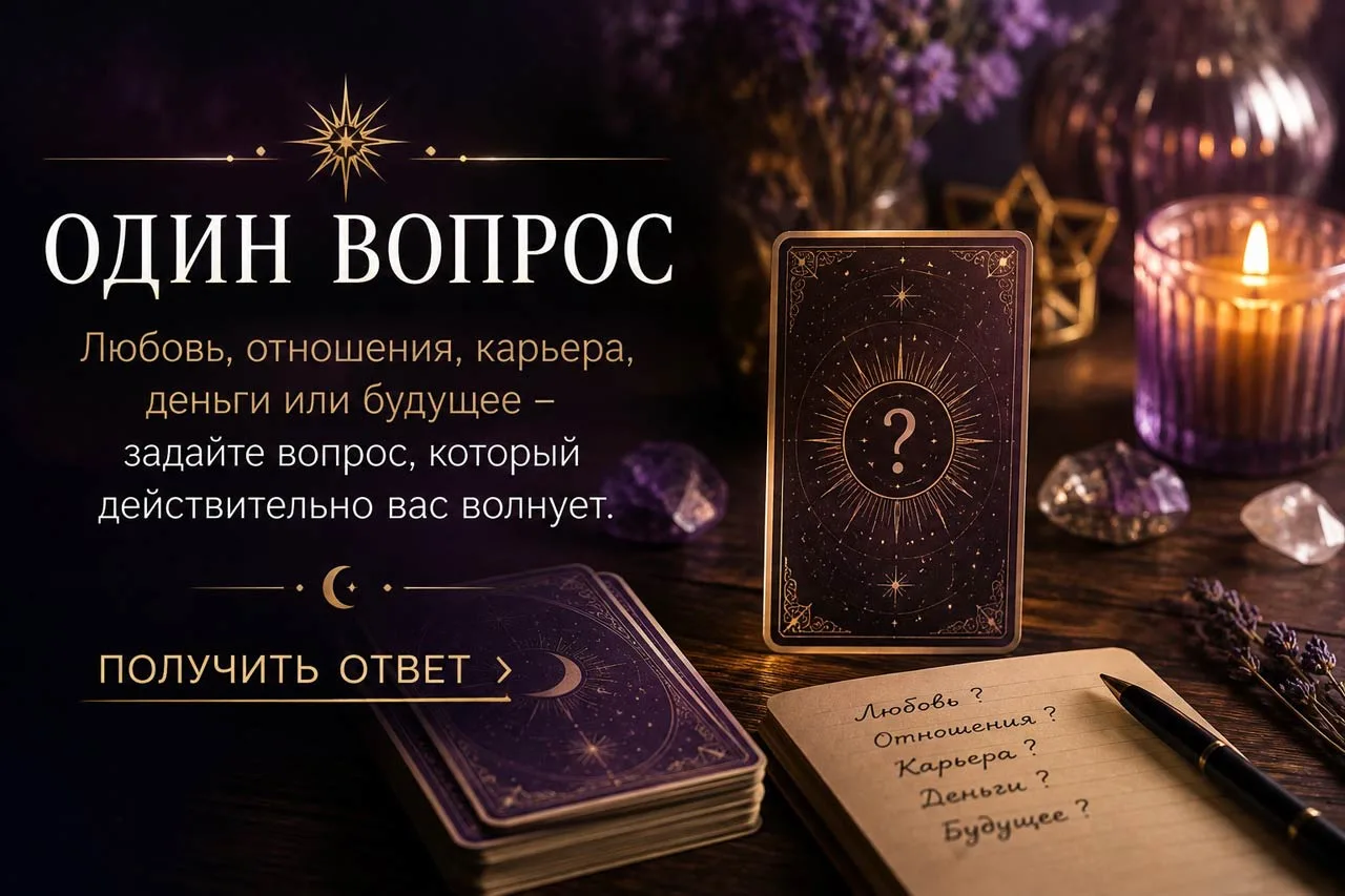 ✨ Задай свой самый важный вопрос❓