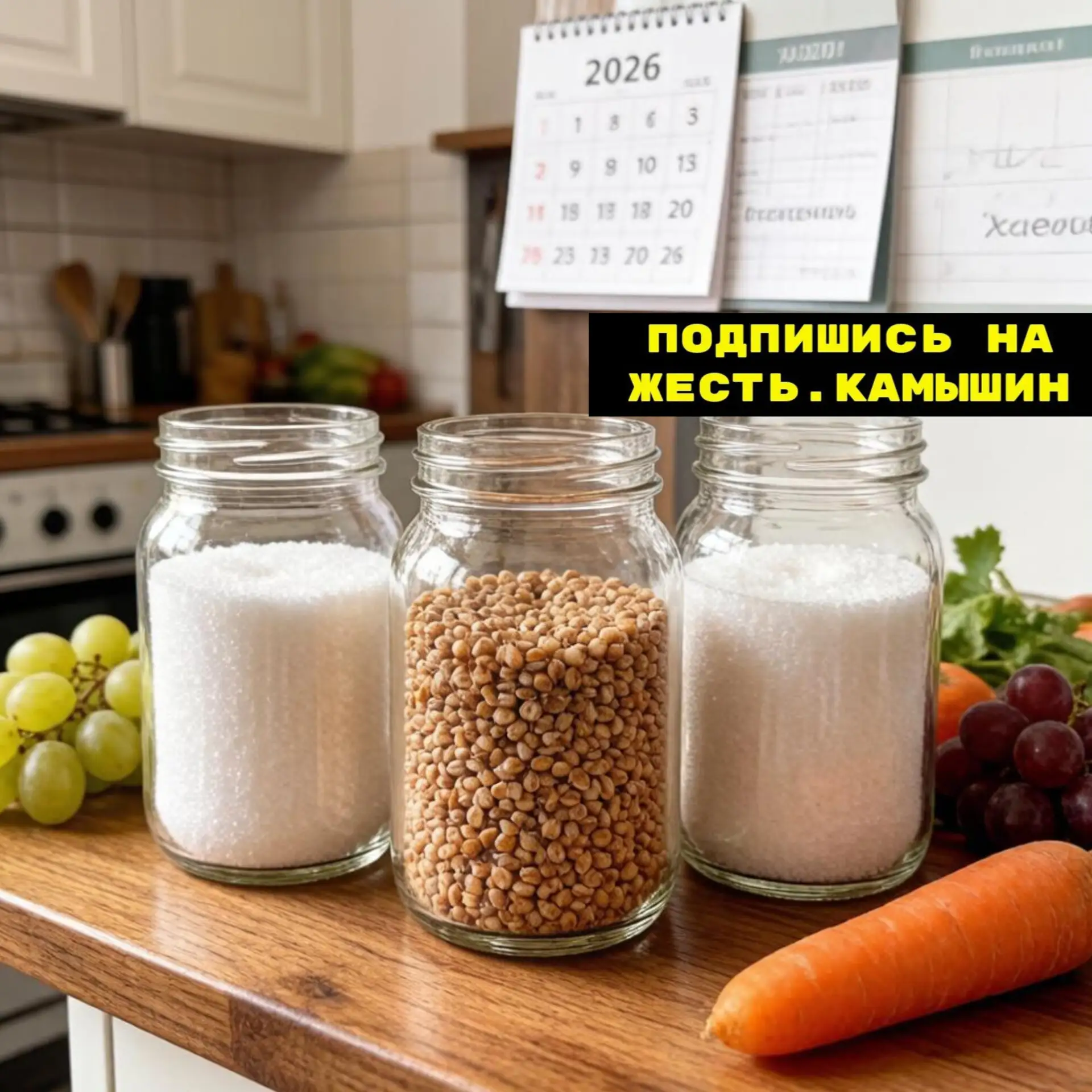 Сахар, гречка и водка стали самыми дорожающими продуктами за 2026 год.