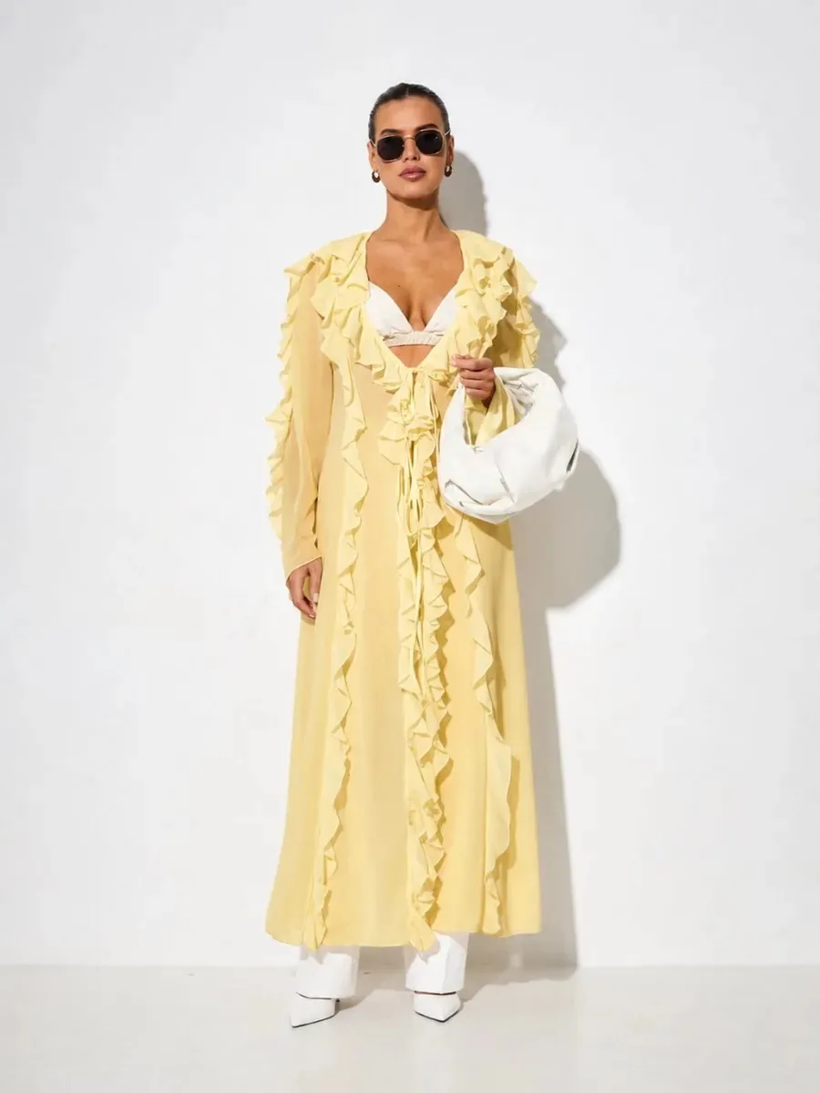 🤍 ШИФОНОВОЕ ПЛАТЬЕ-ТУНИКА С ВОЛАНАМИ 🤍

💰 ЦЕНА 1632₽ / 13500₽ (-87%)
⭐️ ОТЗЫВЫ 4,7/5
🔗 Ссылка на