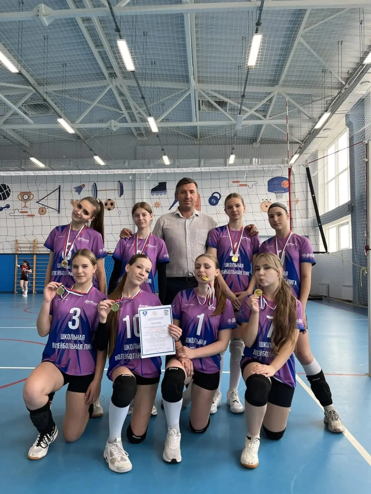 Волейбол объединяет! Итоги Открытого турнира среди юных спортсменок! 🏐🏆