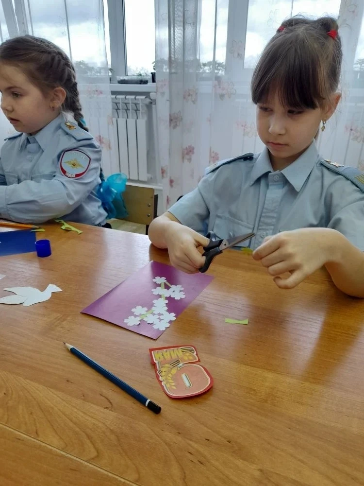 ❗Очень здорово, что ученики 1 «К» класса так ответственно и творчески подошли к подготовке к 9 Мая! 