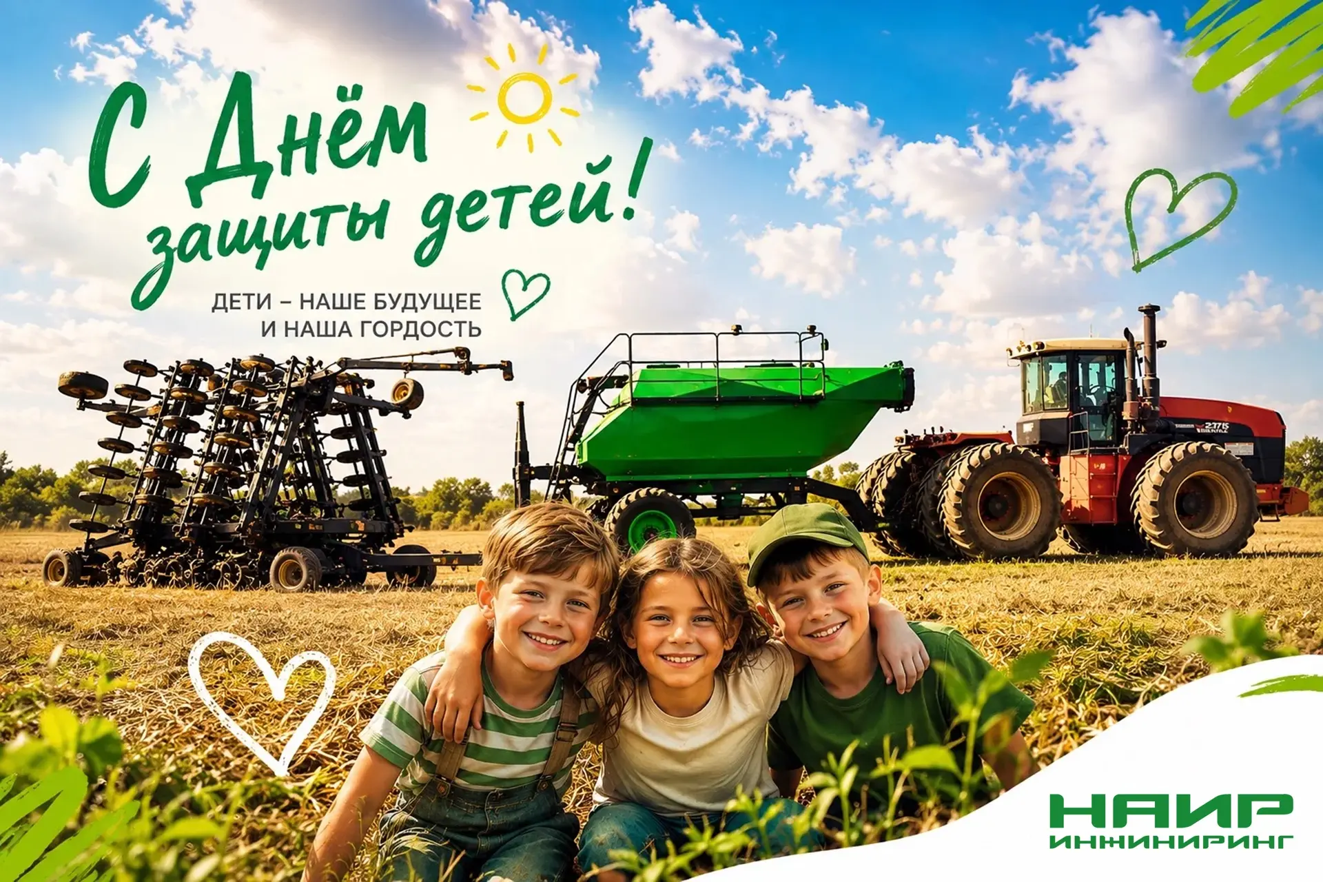 💚 С Днём защиты детей! 

Дети — это наше будущее, источник вдохновения, искренности и веры в лучшее