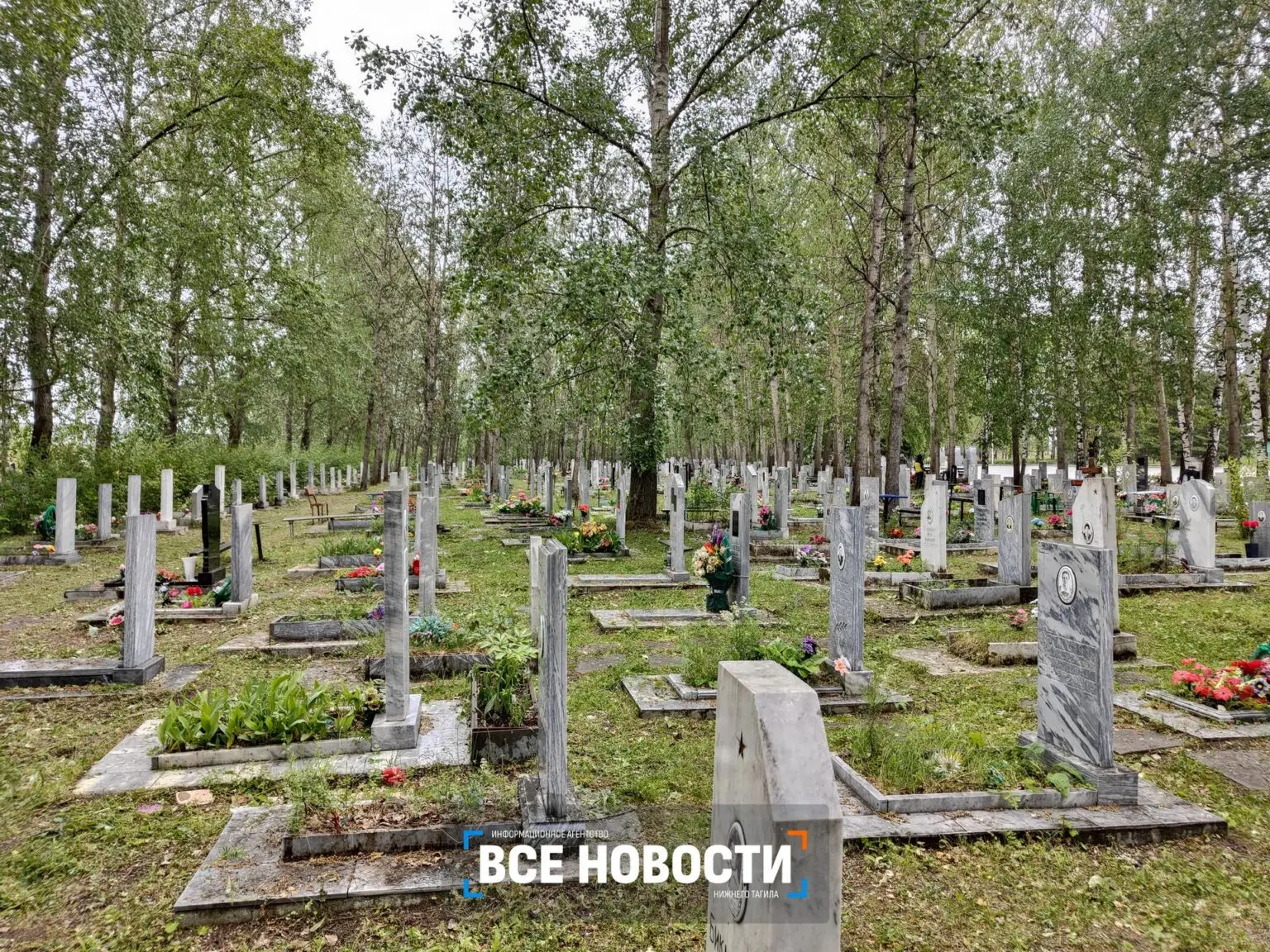 В Нижнем Тагиле нарезали землю под новое кладбище