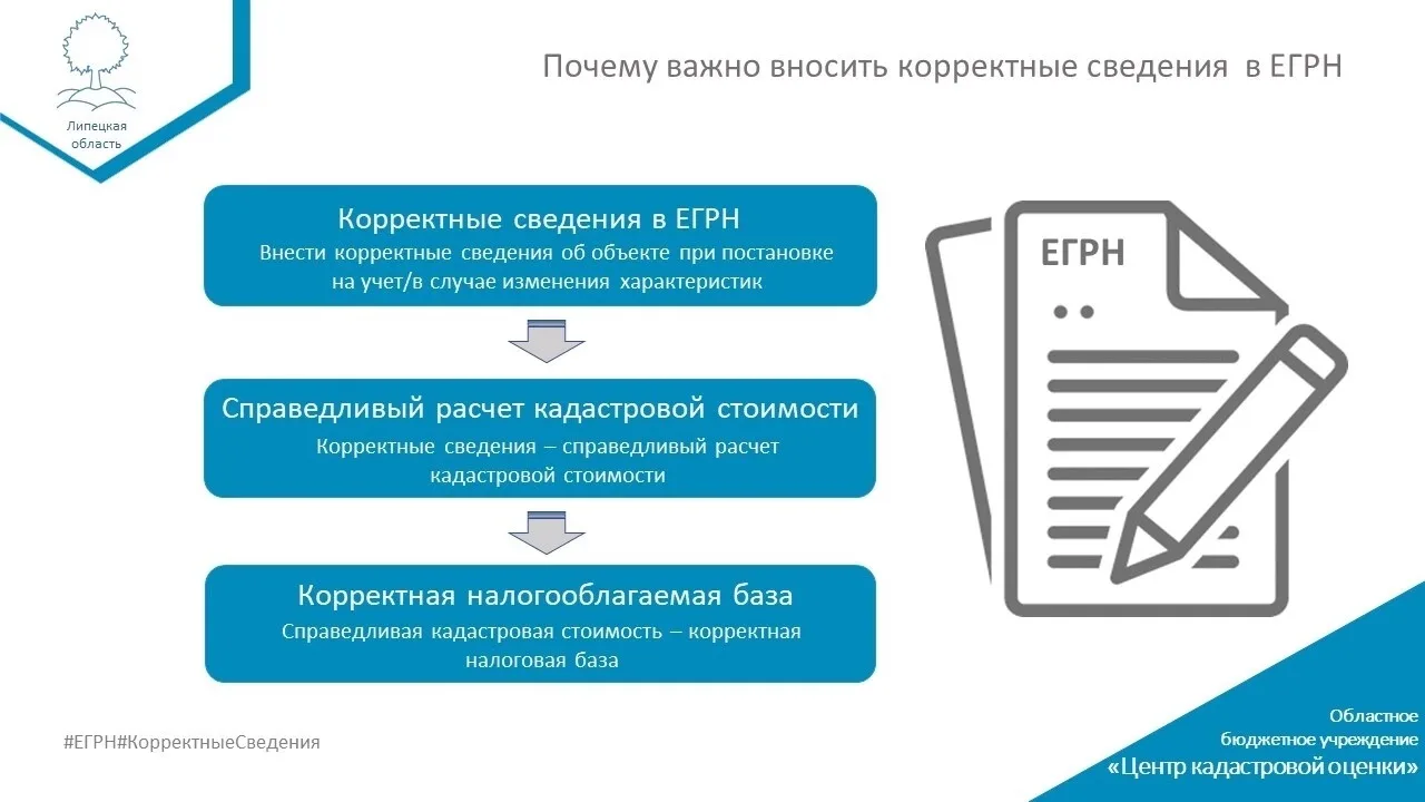 Почему важно вносить корректные сведения в ЕГРН? 🏡
