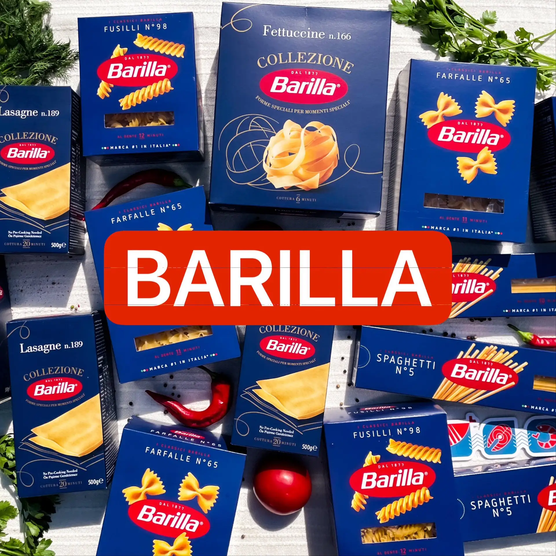 🍝Пополнили коллекцию BARILLA! ❤️‍🔥❤️‍🔥