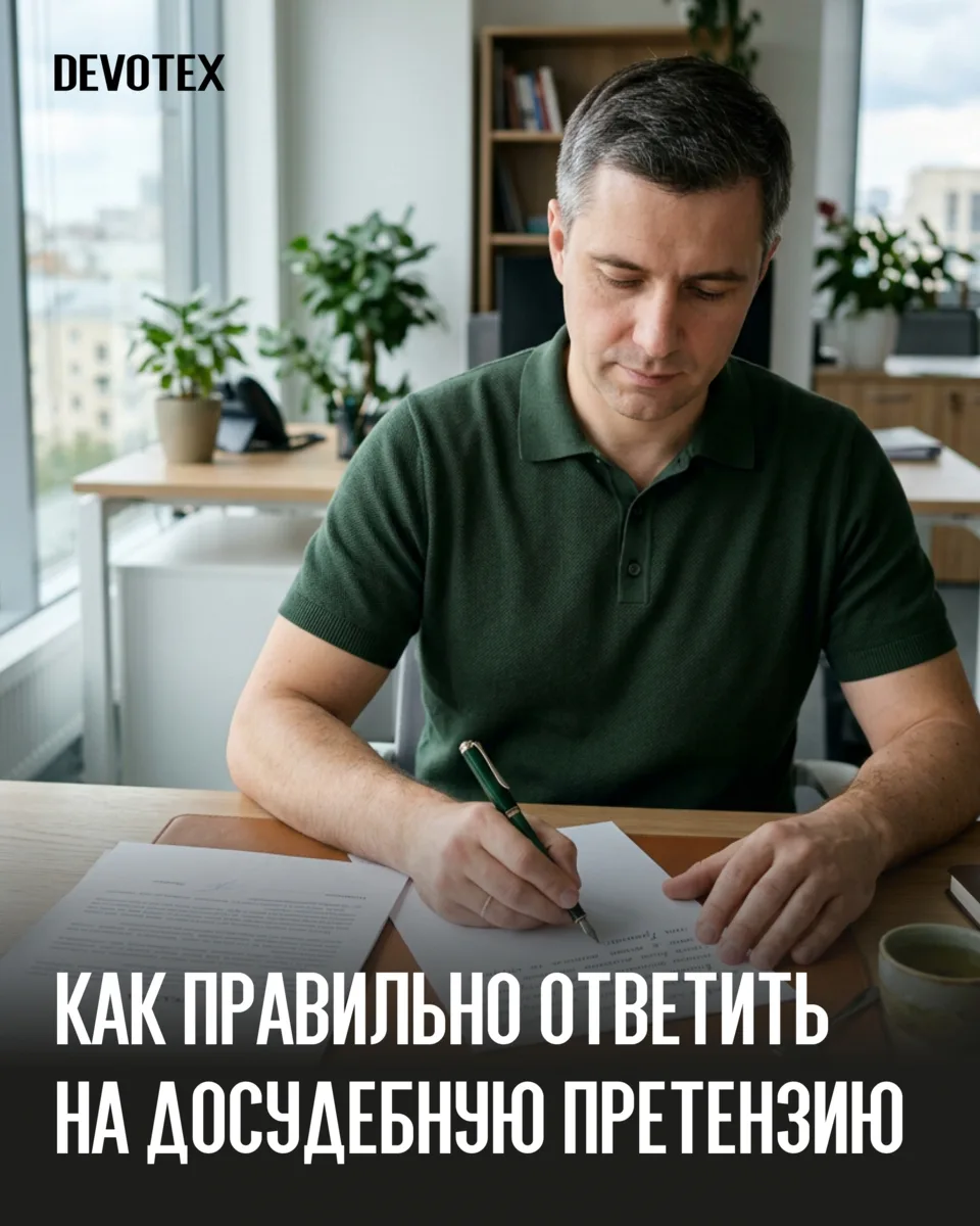 Ответ на досудебную претензию - это не просто формальность.