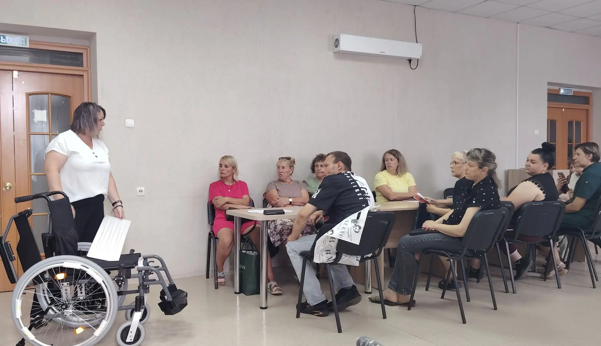‍🦼В Комплексном центре города Рубцовска прошло обучение для специалистов системы долго...