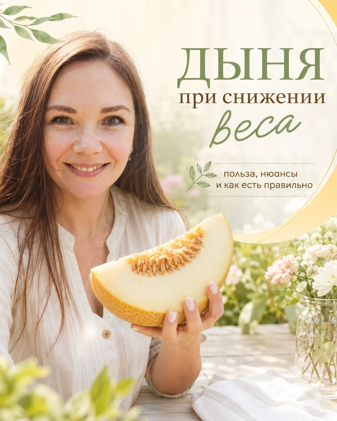 Дыня при снижении веса: польза, нюансы и как есть правильно 🍈