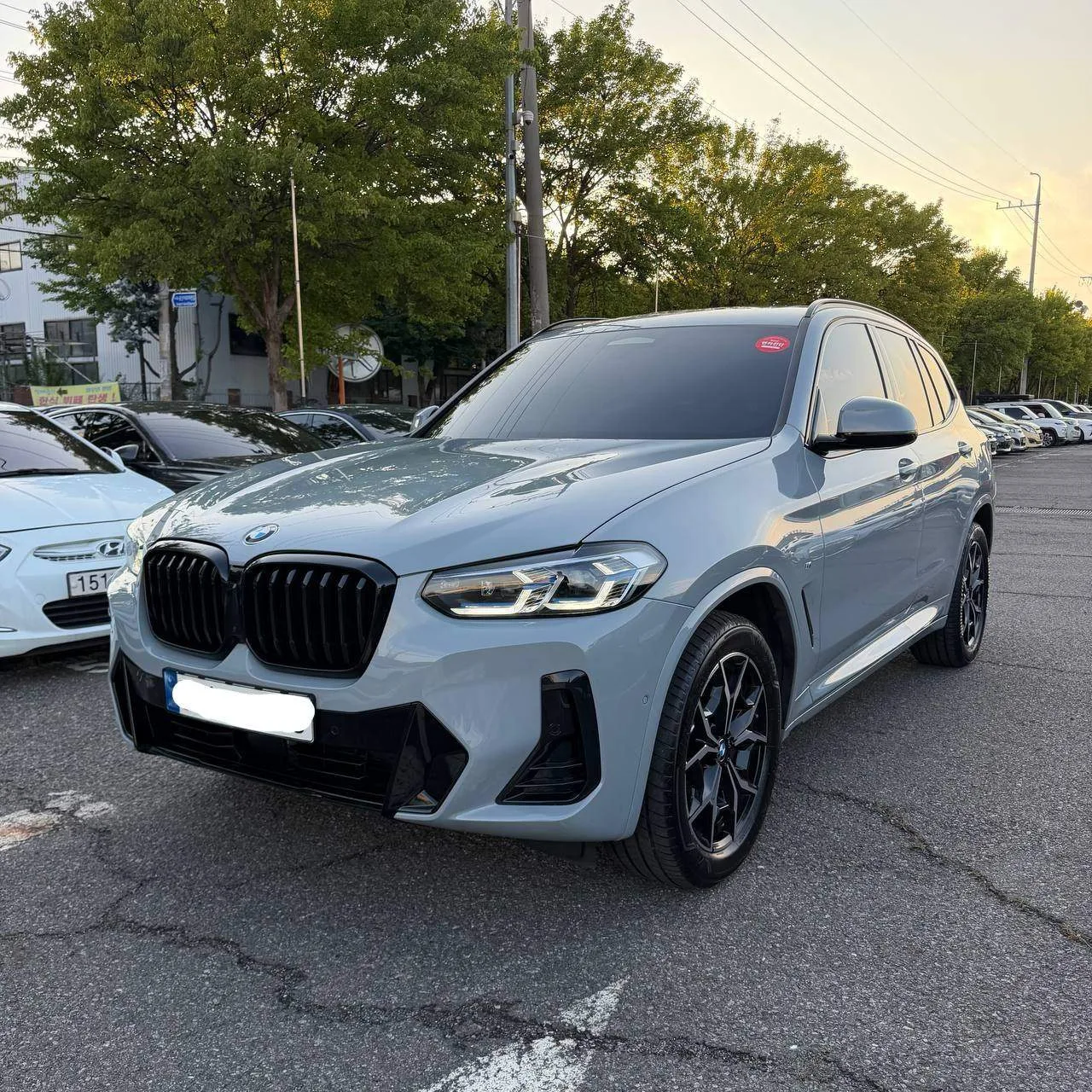 🇰🇷 Сегодня осмотрели два очень похожих BMW X3