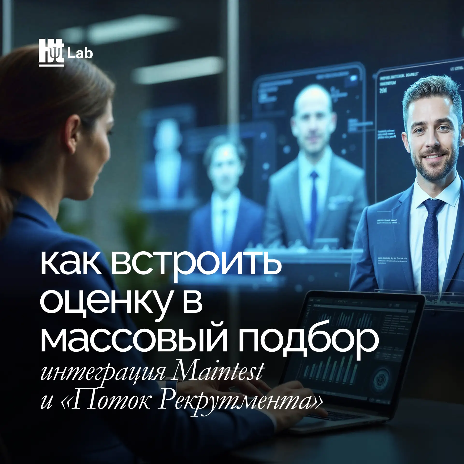 В крупной промышленной компании с массовым наймом оценка кандидатов существовала отдель...