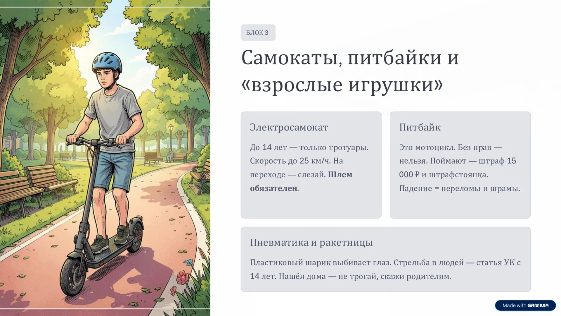 ☀️ Безопасное лето — главный урок в конце учебного года  В рамках единого дня профилактики в гимнази