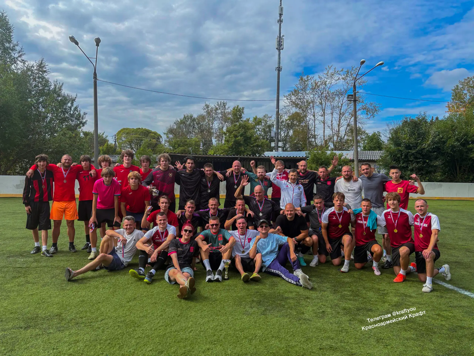 ⚽️ На Дачной прошёл любительский футбольный турнир