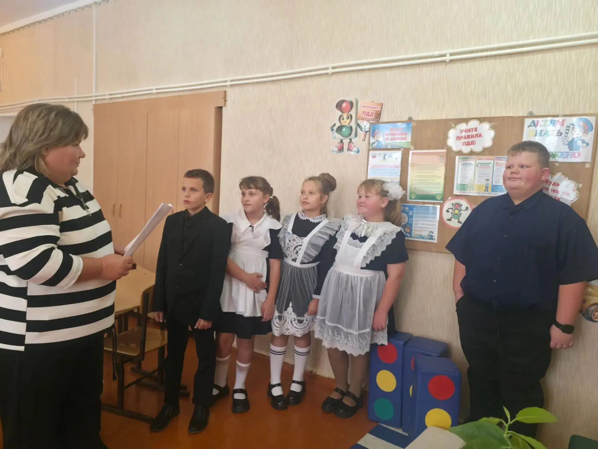 🚦  Культорганизатор МУК «ЦКС Первомайского сельского поселения» Сулацкая Я.С. провела ...