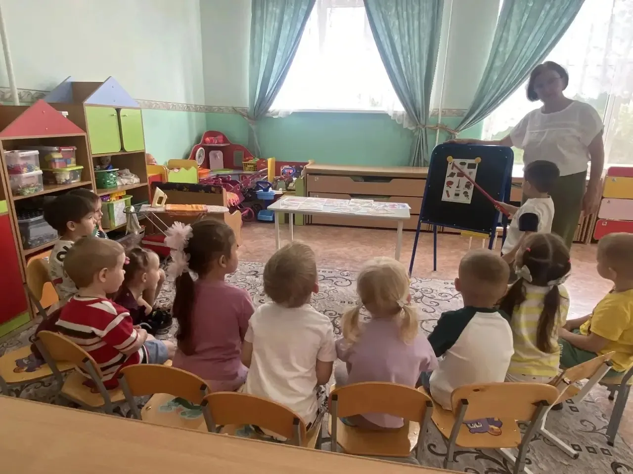 В рамках проведения «Дня безопасности» в МБДОУ д/с-о/в 19 хутора Лосево МО Кавказский р...