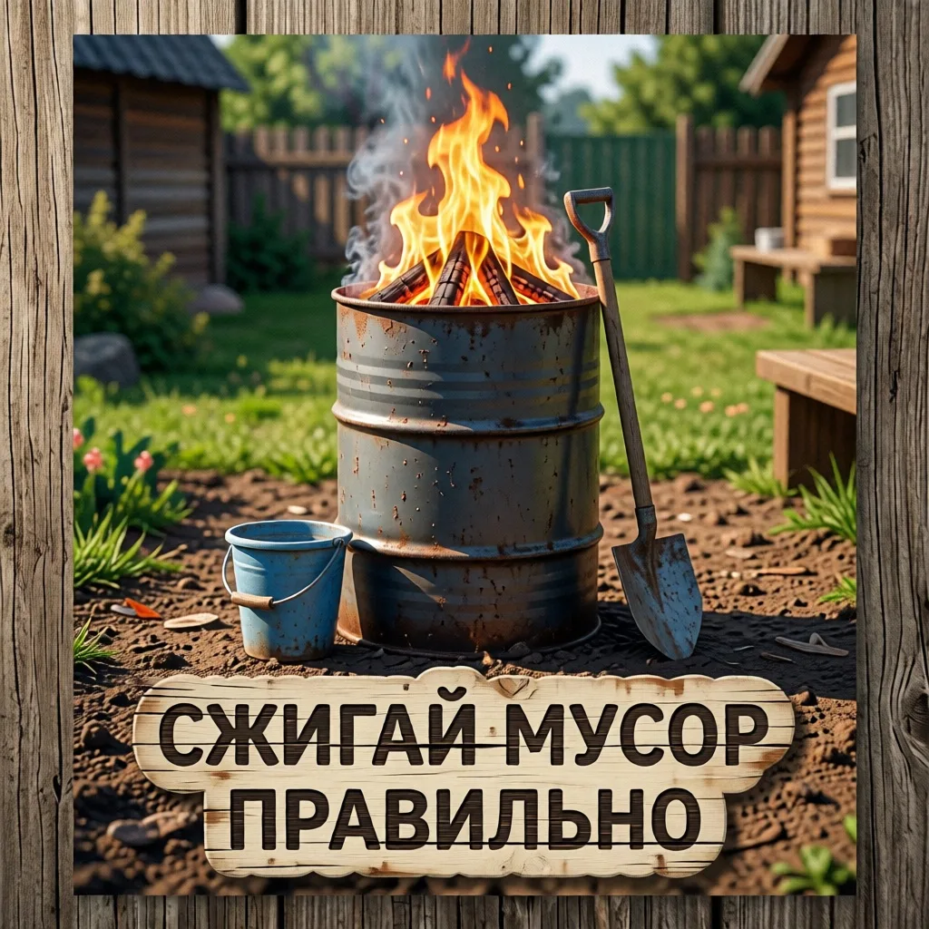 Весна — время уборки на участках. Но сжигание мусора теперь строго регламентировано.