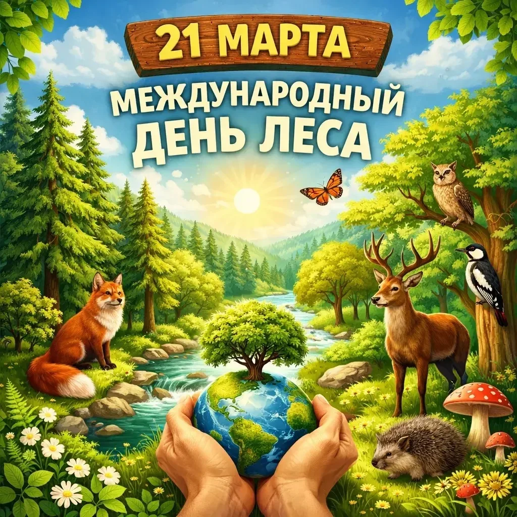21 марта в мире отмечается Международный день лесов, который был основан в 1971 году и ...