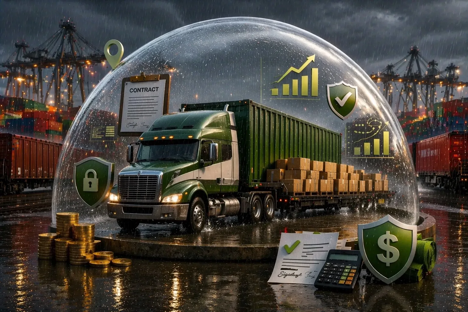 Груз может пострадать не только в дороге 🚚

Большинство проблем возникает во время погрузки, хранен