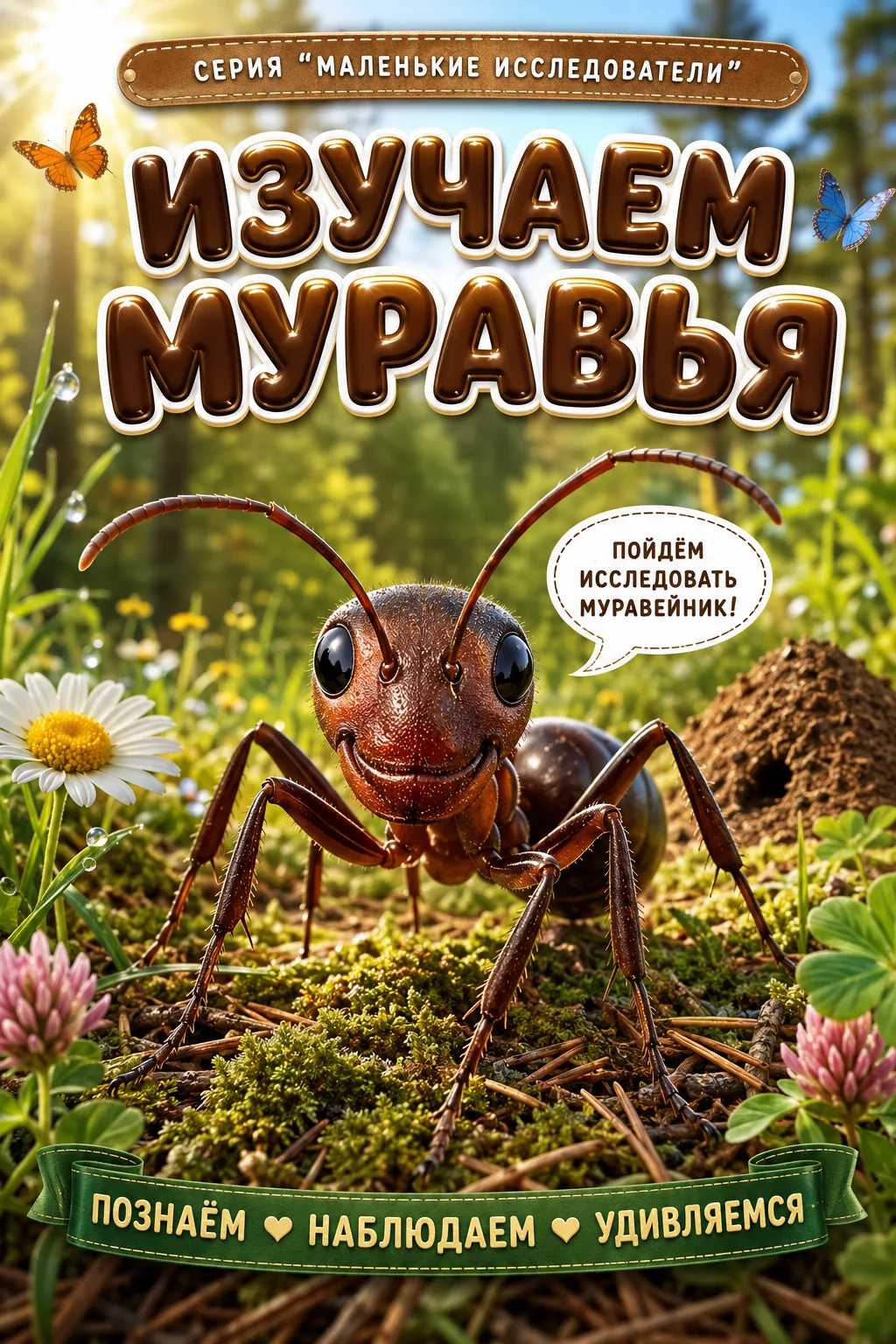 🐜 НОВЫЙ ВЫПУСК СЕРИИ «МАЛЕНЬКИЕ ИССЛЕДОВАТЕЛИ» 🐜