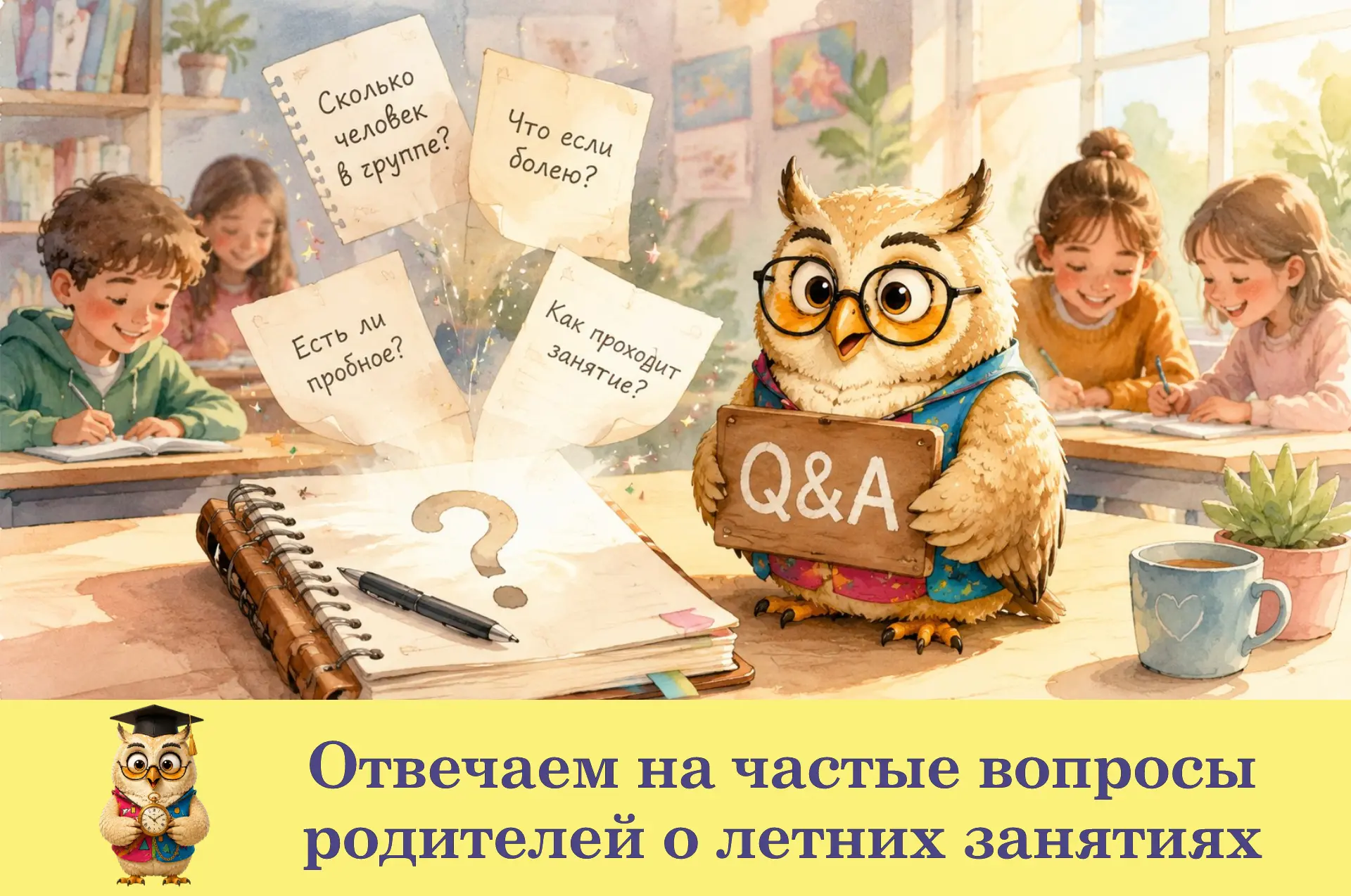 Друзья, мы собрали самые популярные вопросы, которые вы задаёте при записи на наши летние программы.
