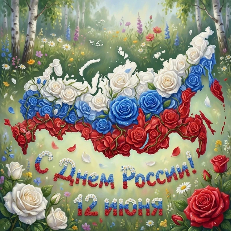 День России — важный государственный праздник, отмечаемый 12 июня. 🌸❤😊✨

До 2002 года он назывался