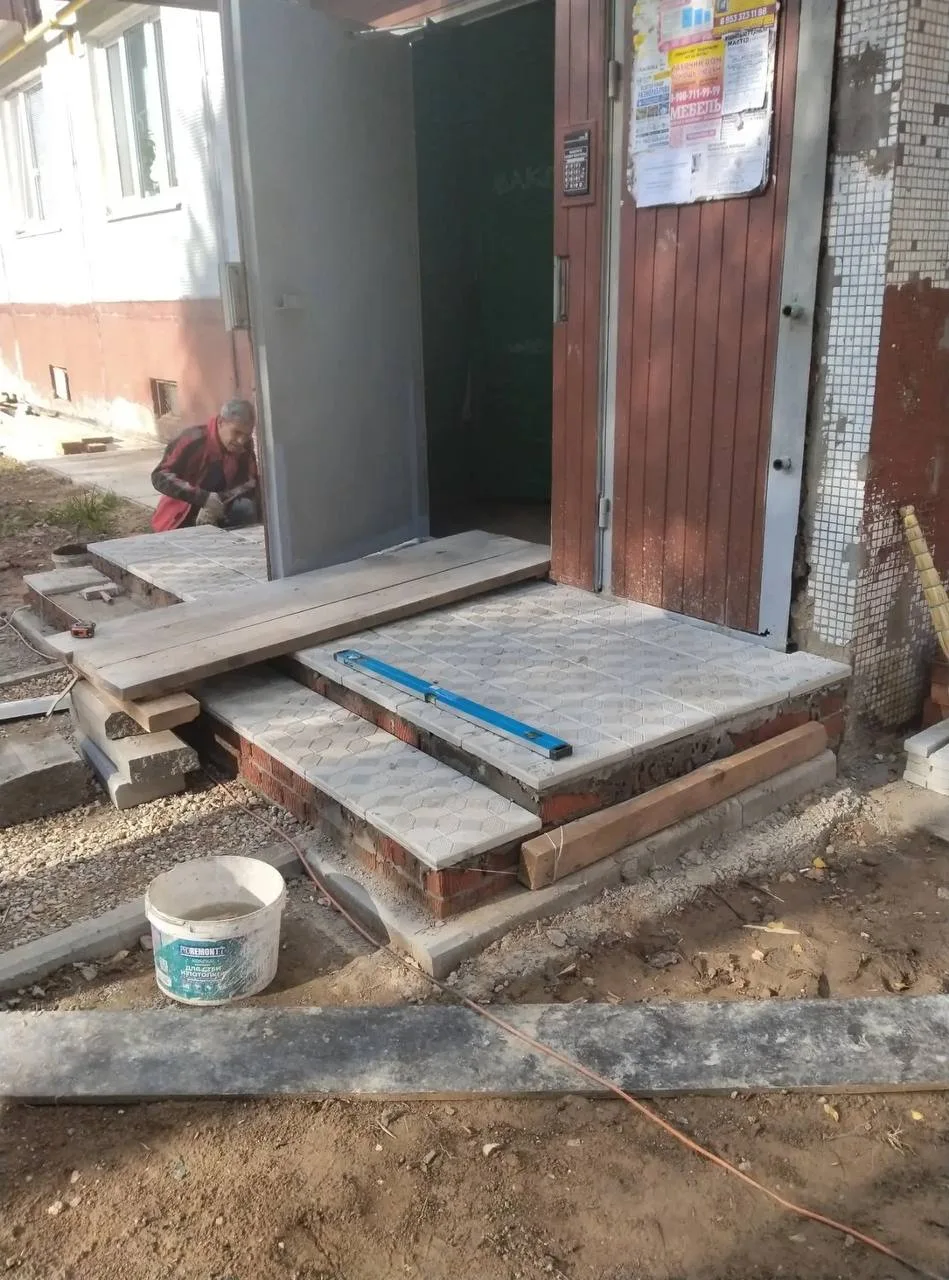 Благоустройство в балабановском «городке» продолжается