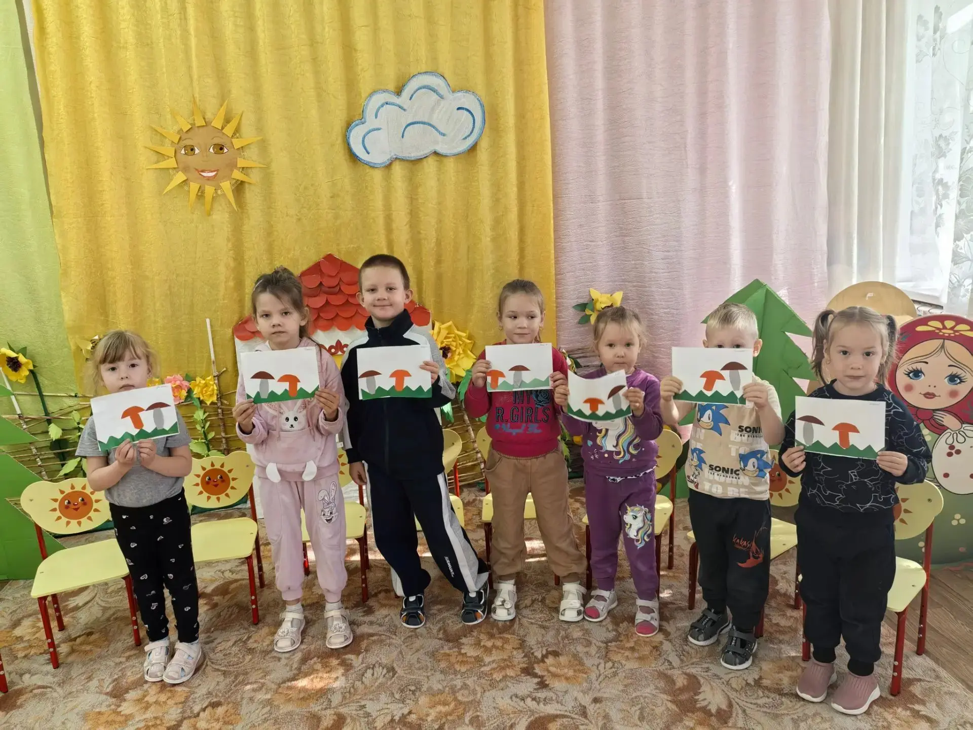 🍂Осень🍁 - чудесное время года,🍁 в это время дети 🧑‍🤝‍🧑могут наблюдать красоту в п...