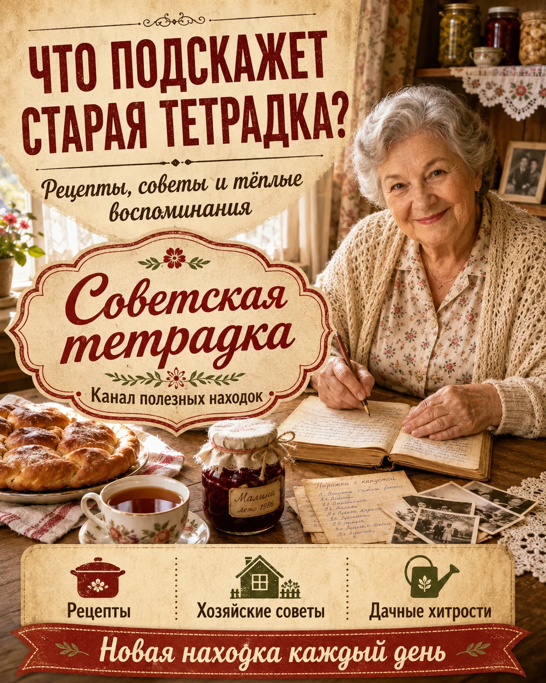 📖 Помните старые тетрадки, где хранилось всё самое нужное?