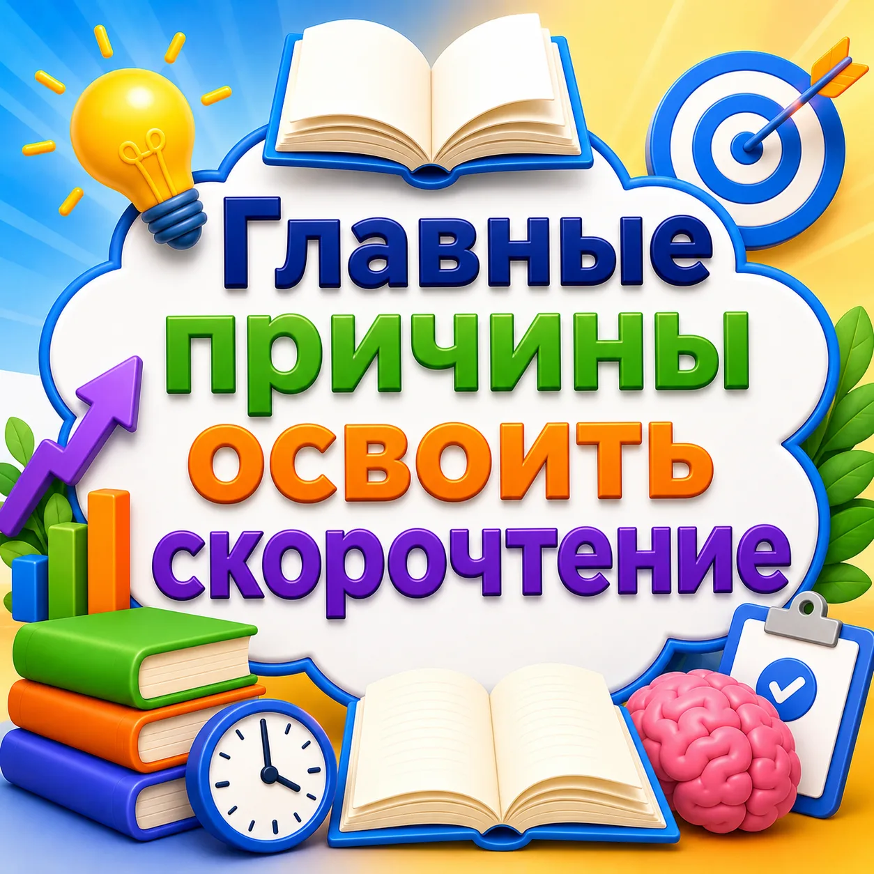 🚀 Главные причины освоить скорочтение:
