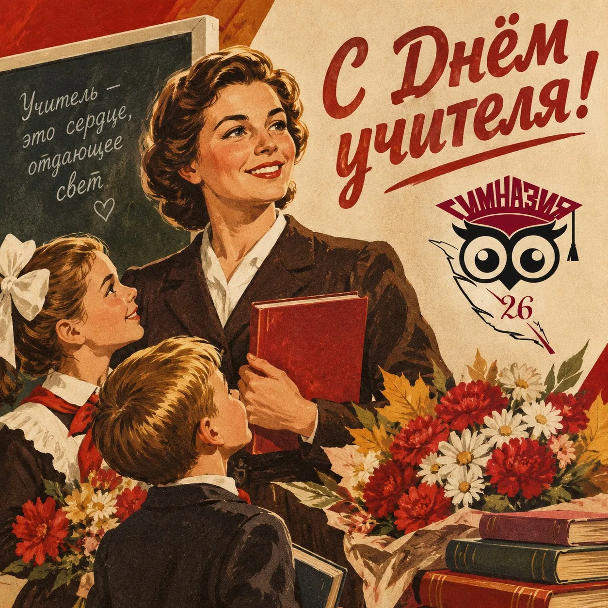 🍂✨ С Днём учителя! ✨🍂