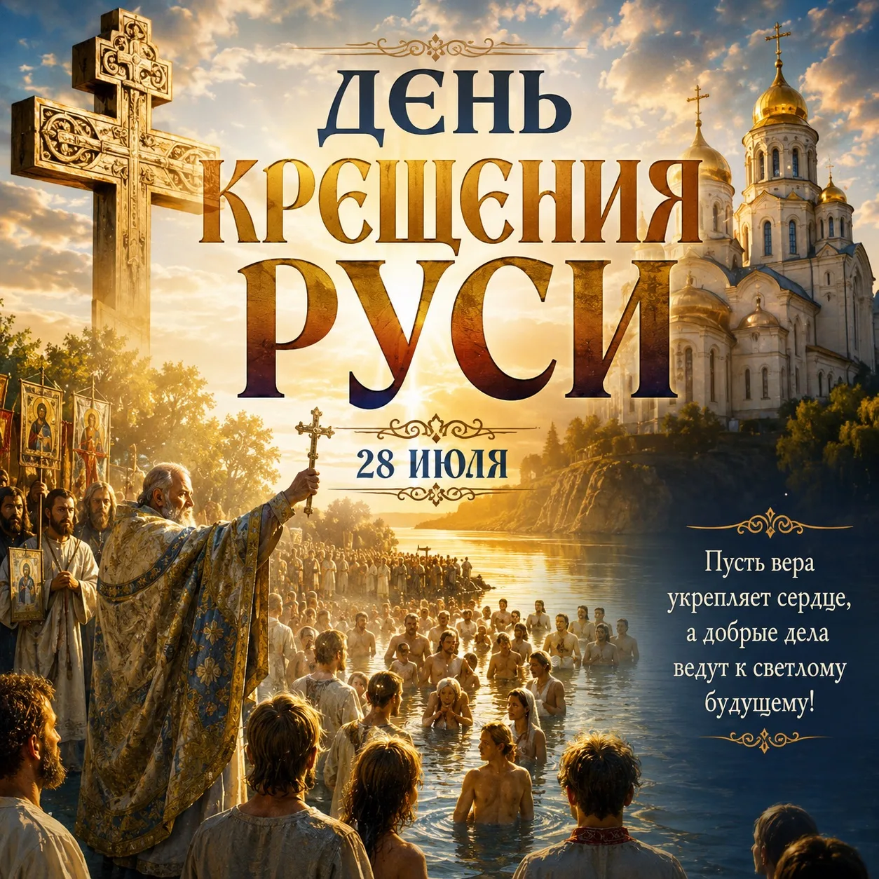 ✨ Дорогие покупатели!

Поздравляем вас с Днём Крещения Руси! 🤍

Пусть этот светлый праздник наполни