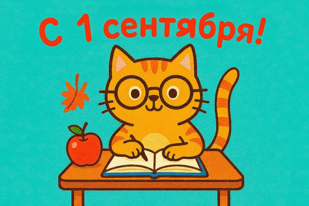 Всем привет! 👋 Официально объявляем: лето закончилось, начинается самое интересное! 🎒📚