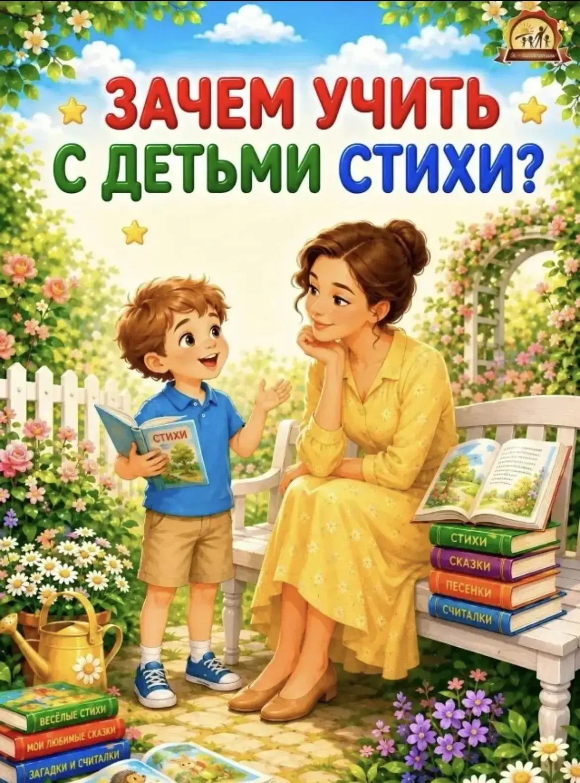 Зачем учить стихи с дошкольником?