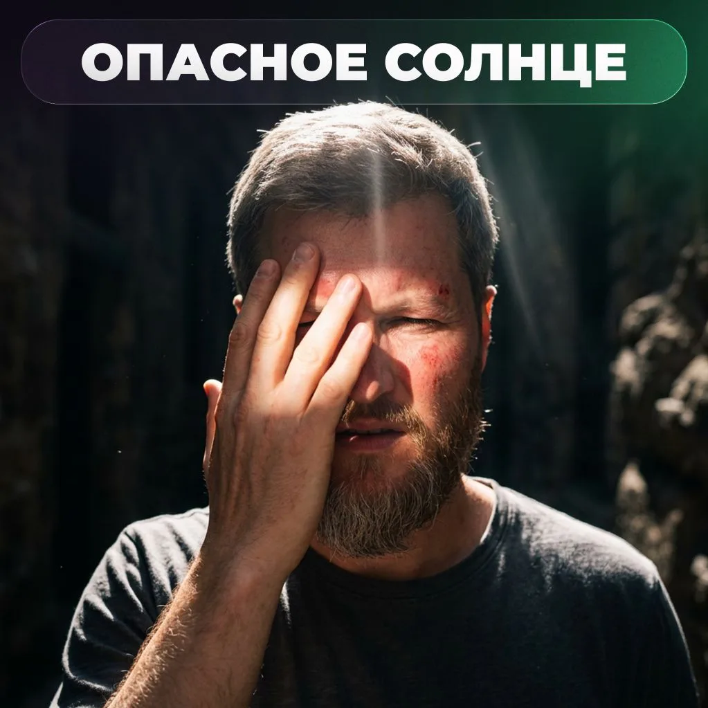 ОПАСНОЕ СОЛНЦЕ ☹️