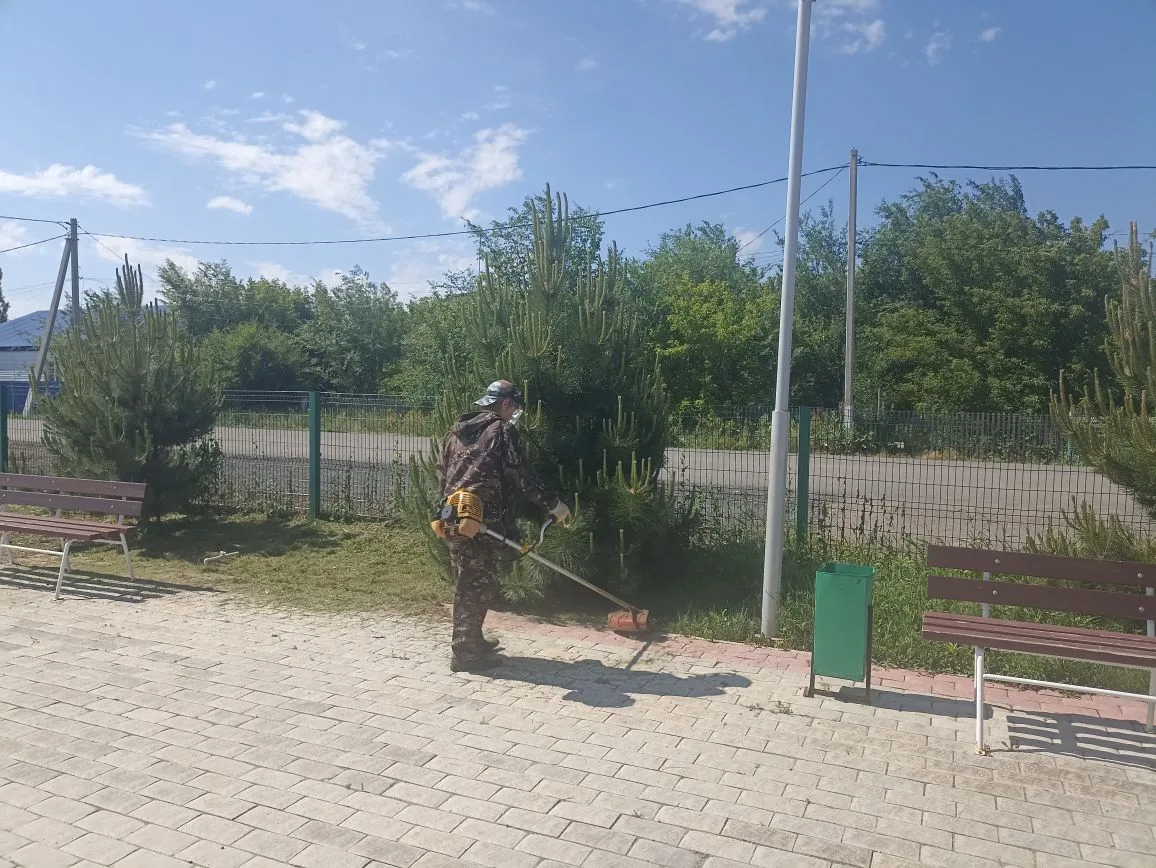 На территории парка отдыха с.Сагарчин проведены работы по благоустройству.