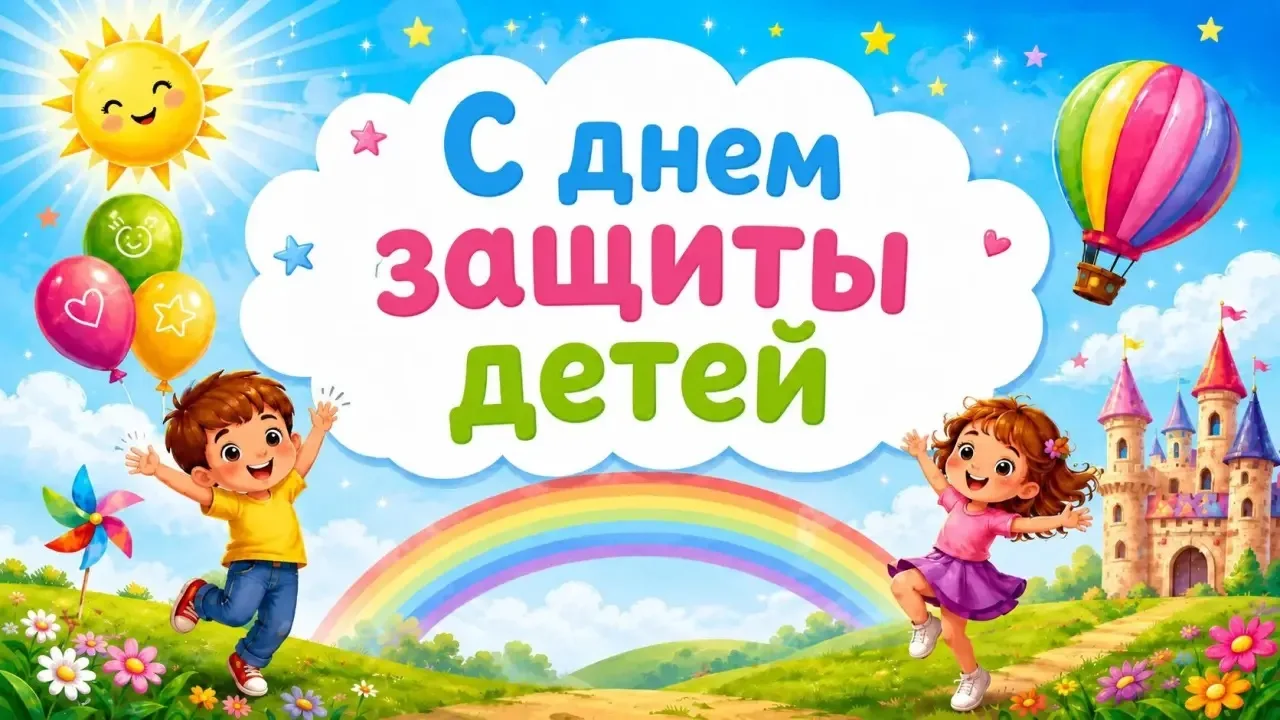 Дорогие друзья, с Днём защиты детей!