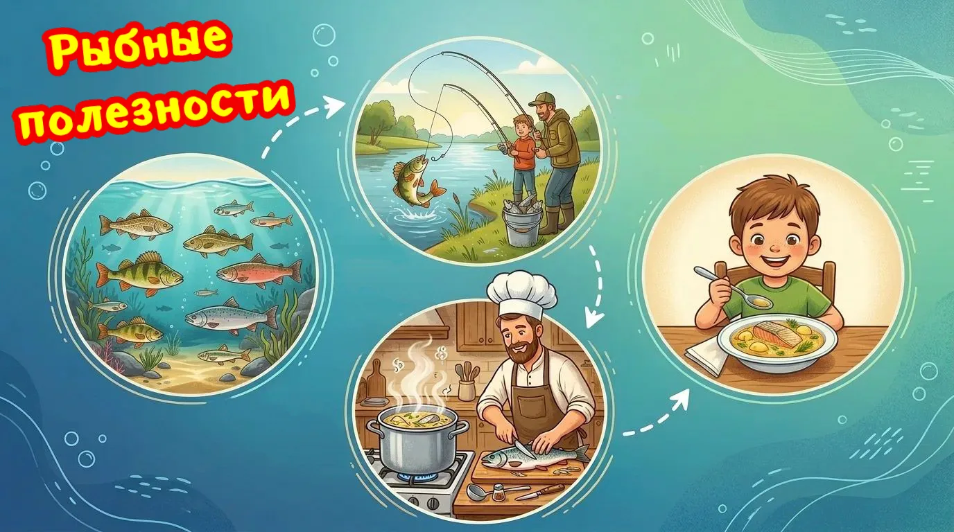 Почему рыба заслуживает место на вашем столе?🐟