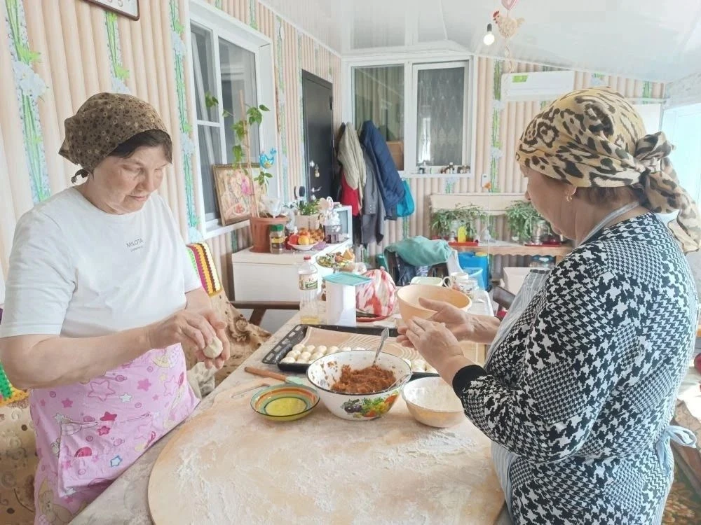 ❤️ Волонтеры Уляшкинского поселения отправили на фронт партию домашних продуктов  ✅ Волонтеры и жите
