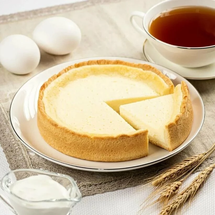 Сметанник с творогом😋  📌Ингредиенты Тесто: Мука - 200 гр Масло сливочное холодное - 100 гр Сахар - 6
