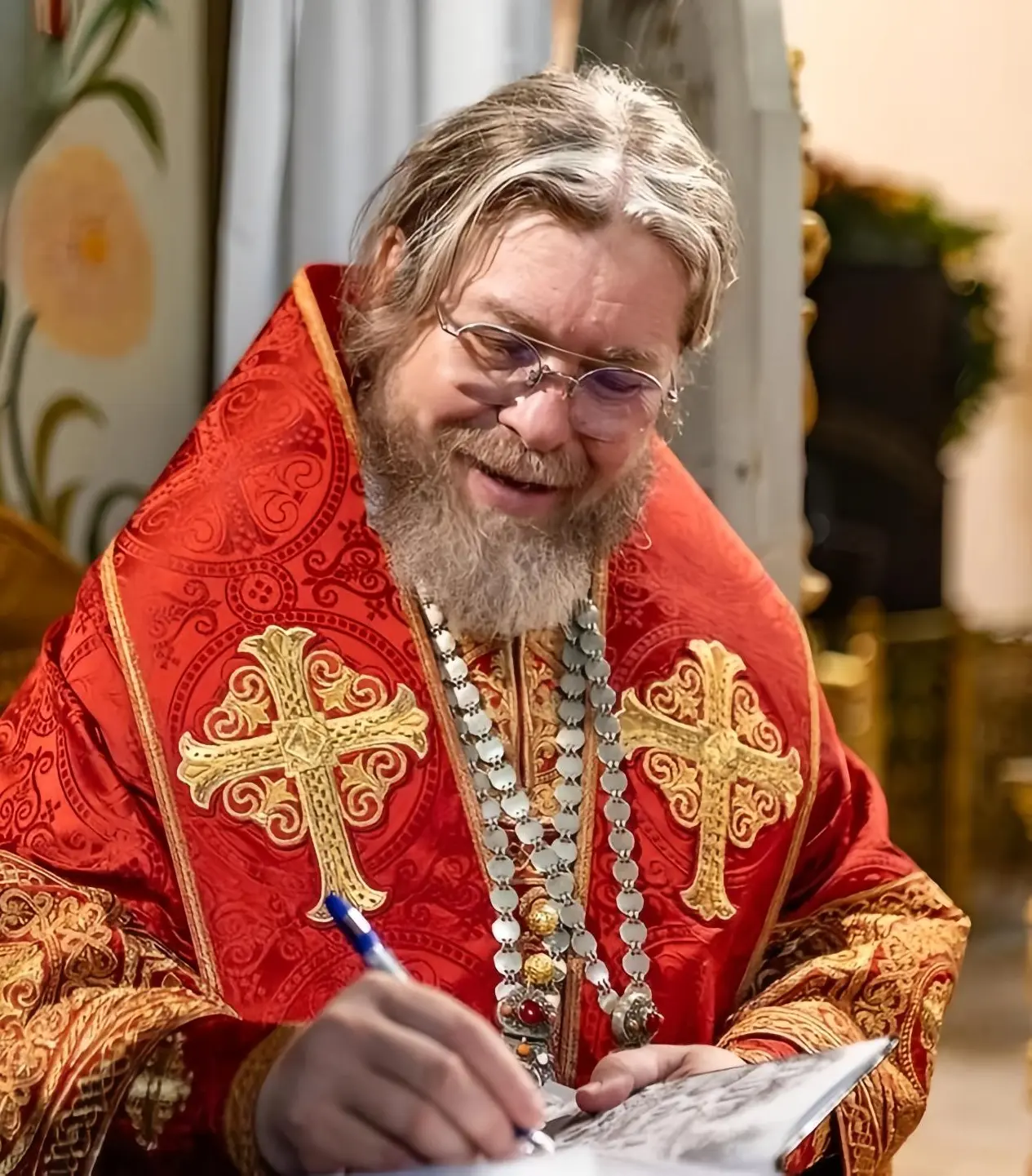 Митрополит Тихон. Поздравление друзьям