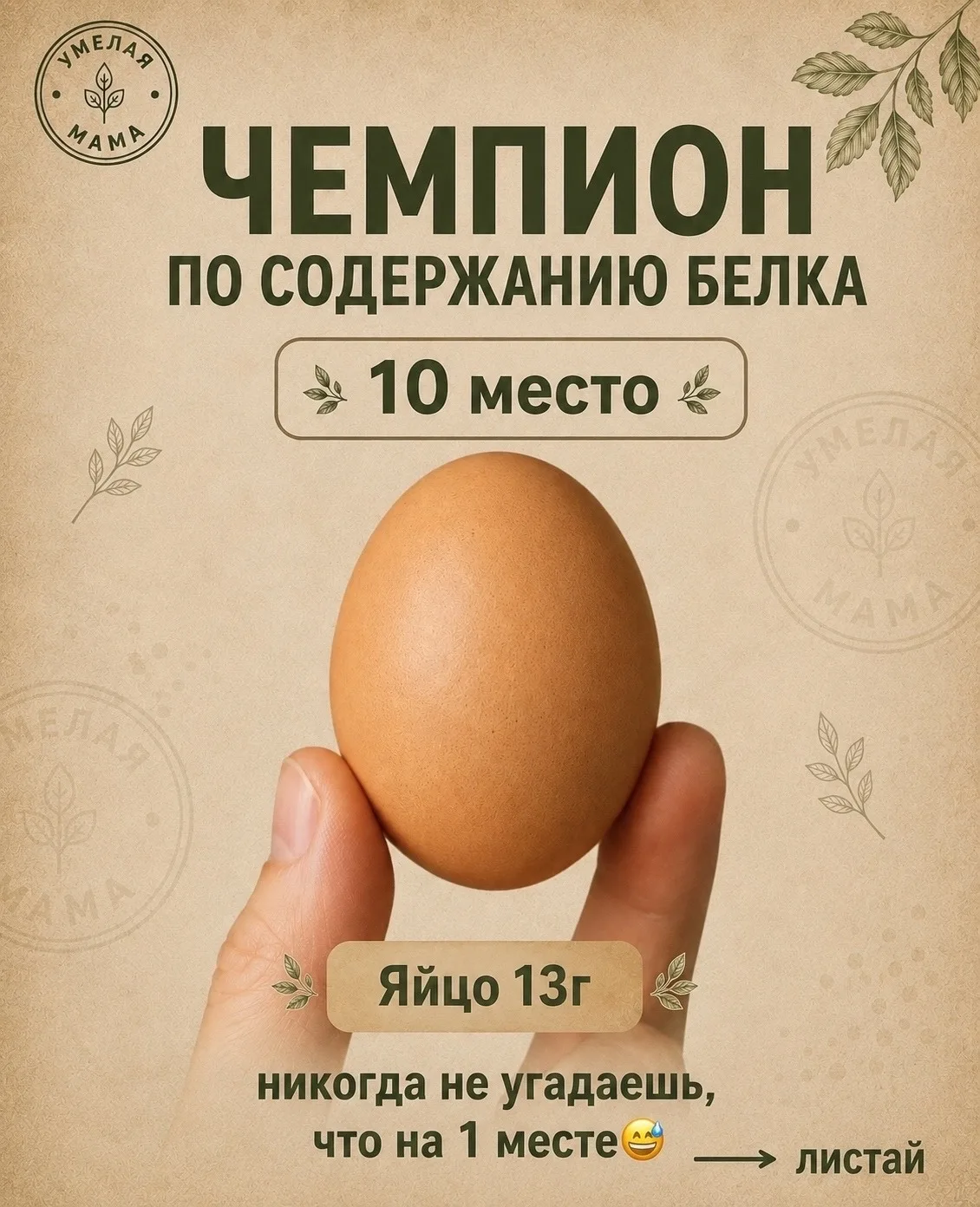 У ΗАС ТУТ ЧΕΜΠИОΗАТ БΕЛΚОΒЫΧ ΠРОДУΚТОΒ: ЧТО ДΕЙСТΒИТΕЛЬΗО СТОИТ ДОБАΒИТЬ Β РАЦИОΗ?