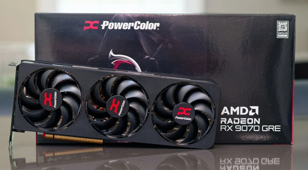 Обзор AMD Radeon RX 9070 GRE: отличный гейминг в разрешении 1440p, но с нюансами.