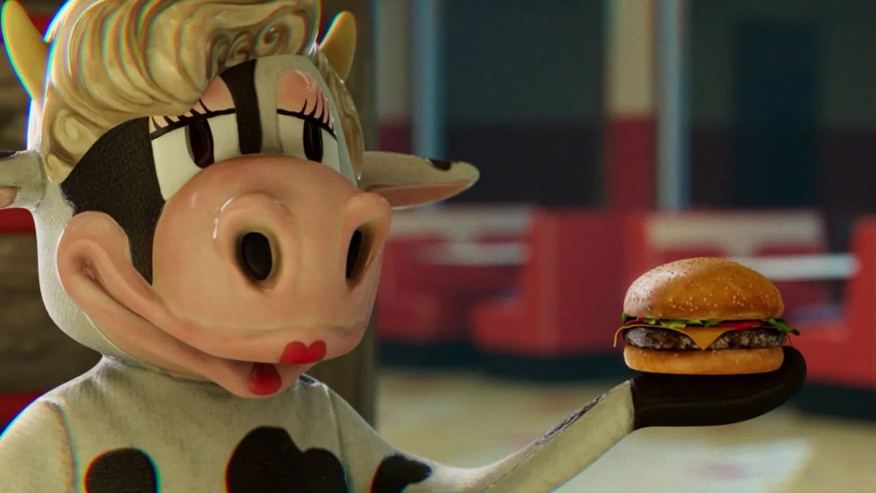 ⚡️Халява, забираем: в Steam бесплатно раздают шизовый хоррор Happy's Humble Burger Farm.

Днём это о